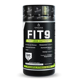 Sascha Fitness píldoras para pérdida de grasa en botella, apoyo natural.