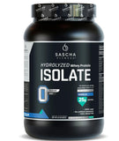 Sascha Fitness whey hidrolizado vanilla 2 lb: proteína de rápida absorción para músculos