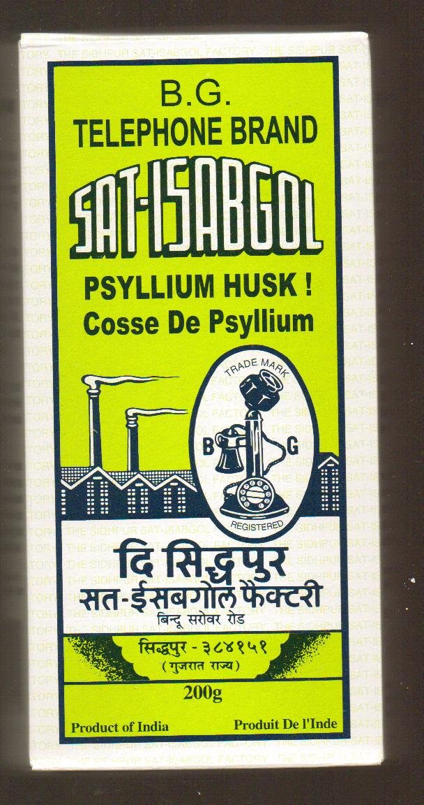 Sat Isabgol polvo psyllium: soporte digestivo suave para uso diario.