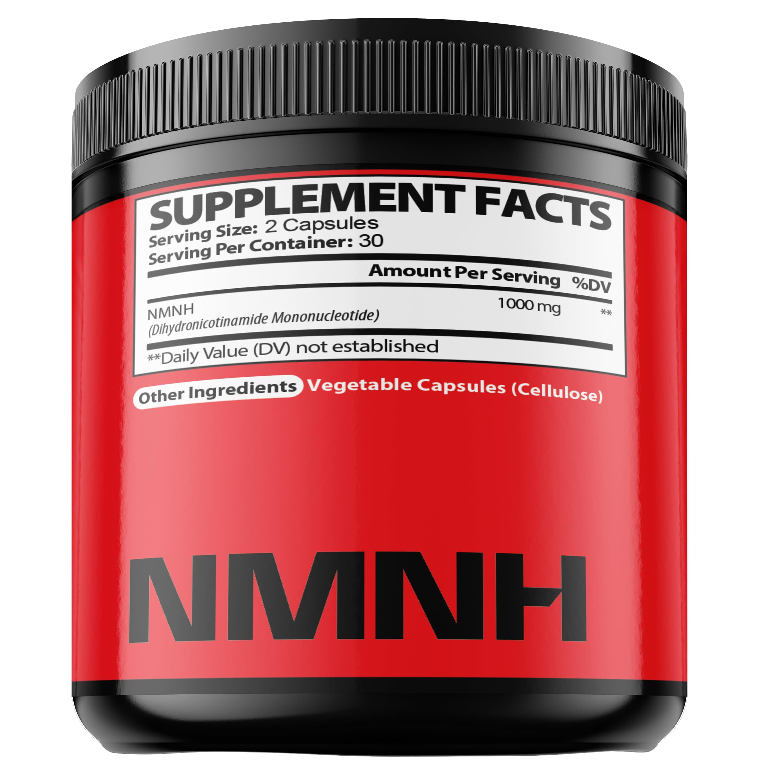 Tabla nutricional de Satoomi NMNH y listado de ingredientes.