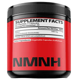 Tabla nutricional de Satoomi NMNH y listado de ingredientes.