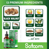 Gotas Satoomi con vitaminas B6, C y D3, aporte vitamínico en formato líquido