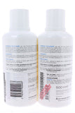 Presentación doble, paquete de 500 ml, pH fisiológico para cuidado íntimo.