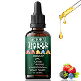 savari Actora botella de gotas para apoyo tiroideo y energía diaria.