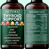 savari Actora ingredientes clave: yodo, zinc y selenio para salud general.