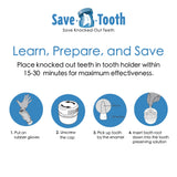 Save-A-Tooth solución preservadora dental para conservar dientes fuera de la boca.