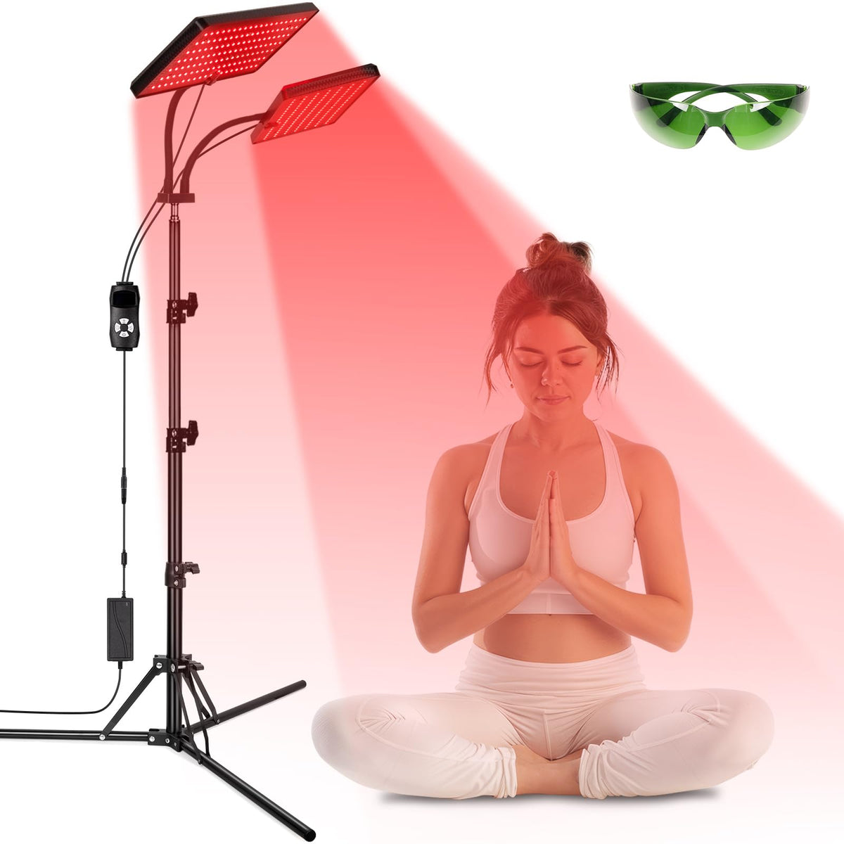 SAVILER lámpara de luz roja 660nm y 850nm para piel radiante