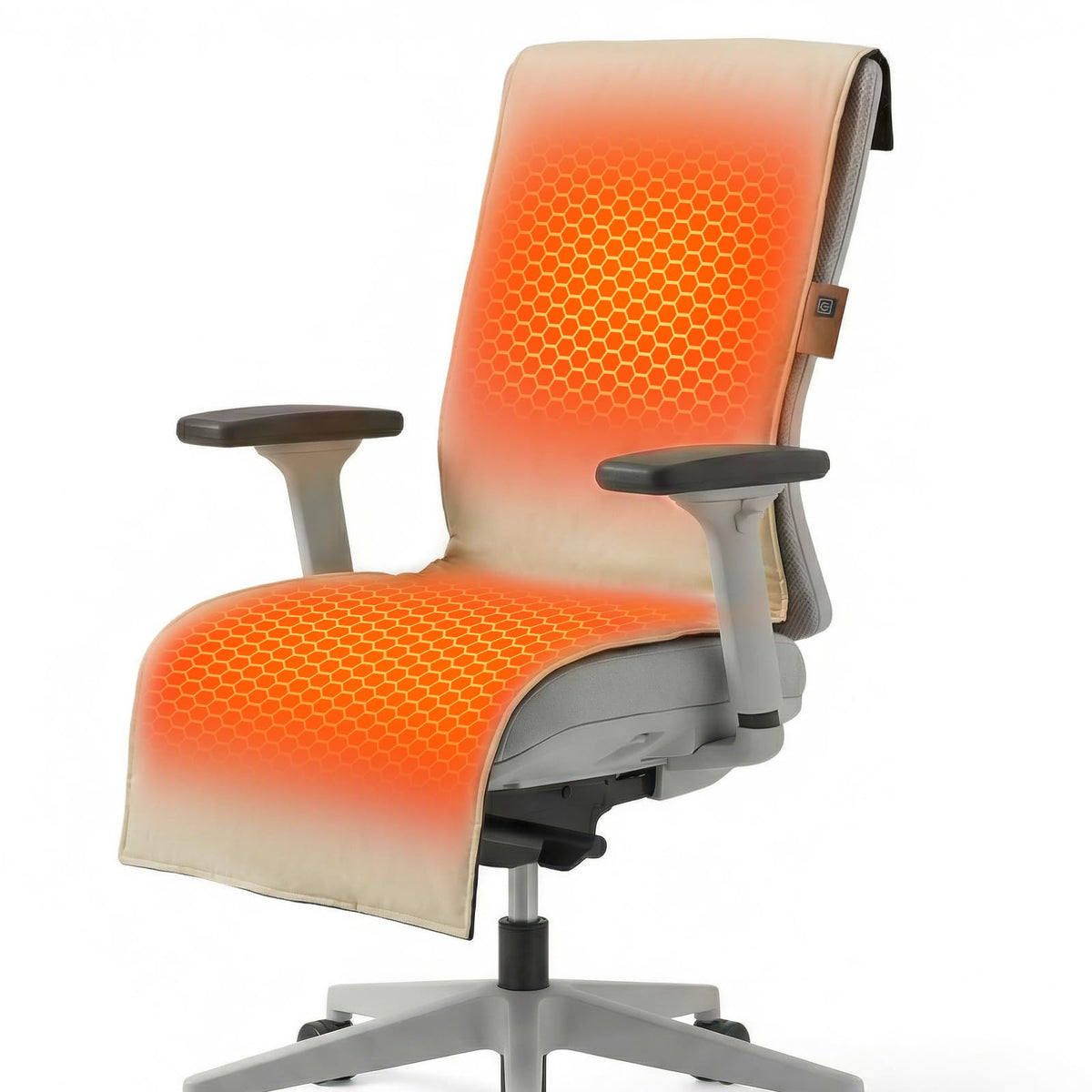 SAVIOR HEAT cojin calefactable para silla de oficina, calor inmediato