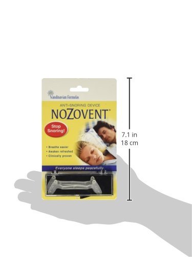 Uso nocturno Nozovent para descansar sin interrupciones