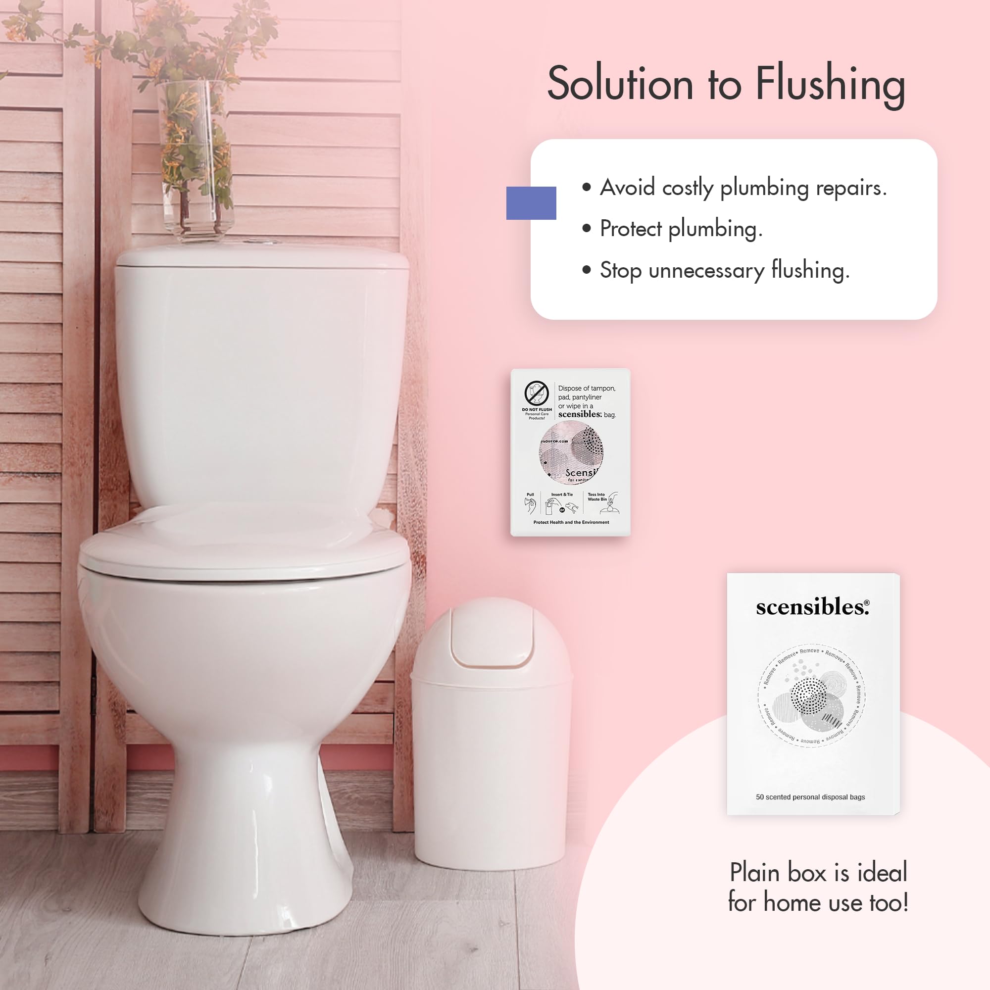 SCENSIBLES compromiso social: donaciones de cuidado menstrual.