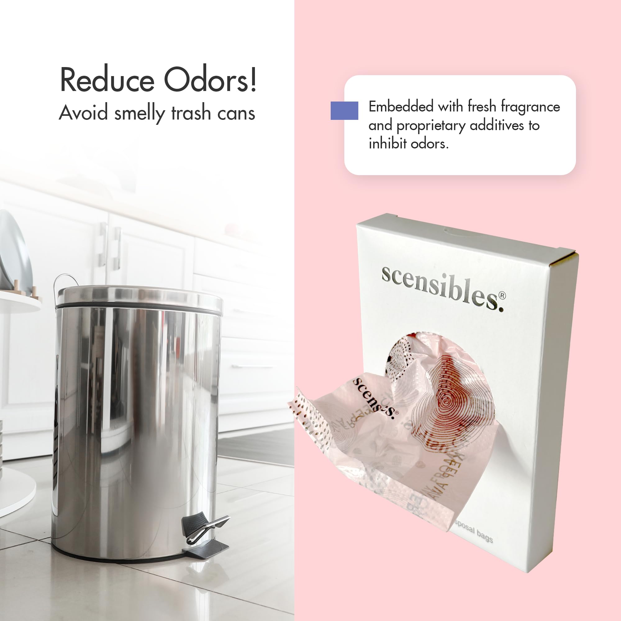 SCENSIBLES bolsa con fragancia fresca: ambiente más limpio.