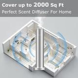 SCENTEER difusor de cobertura amplia para habitaciones grandes