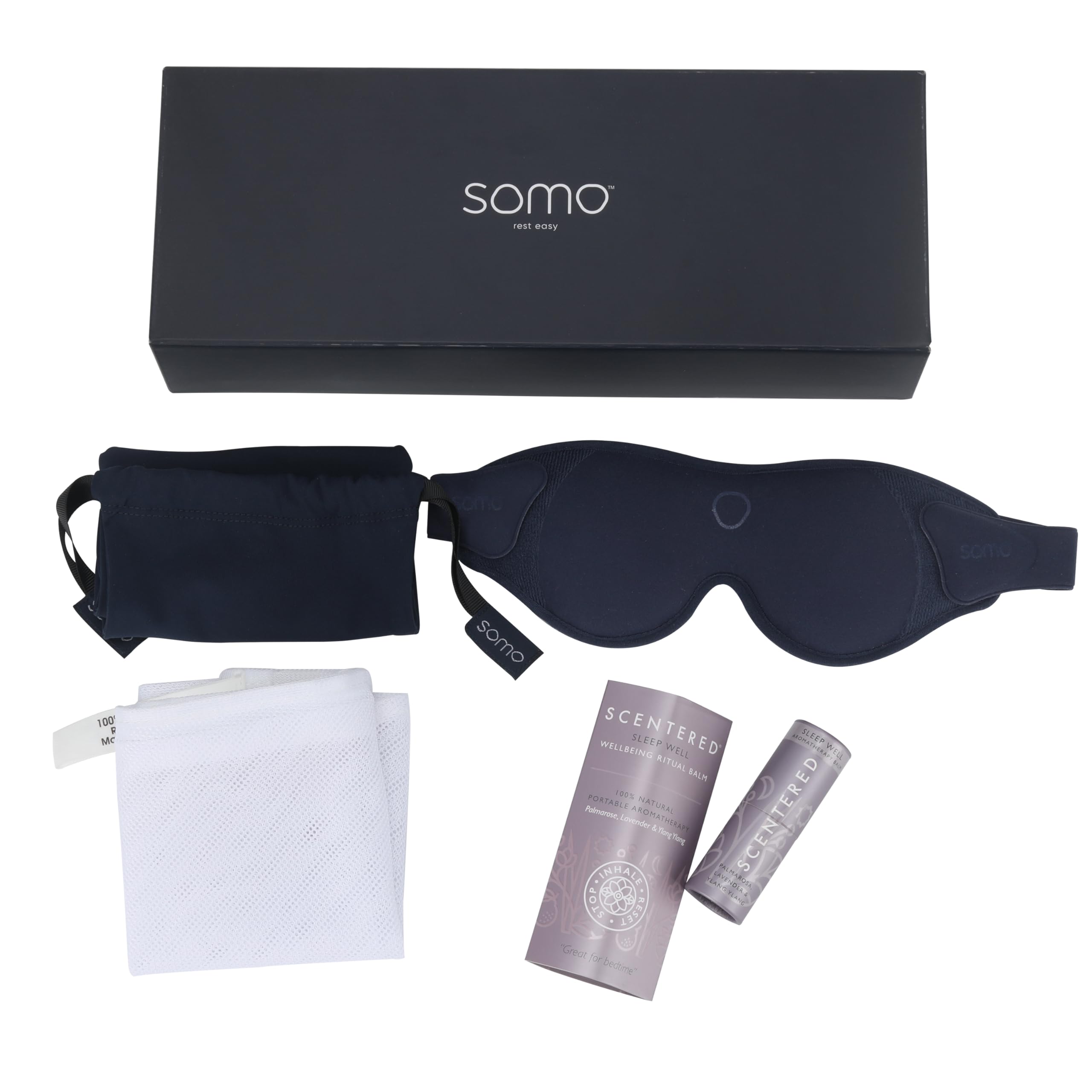 Bolsa de lavado incluida para mascarilla Scentered SOMO