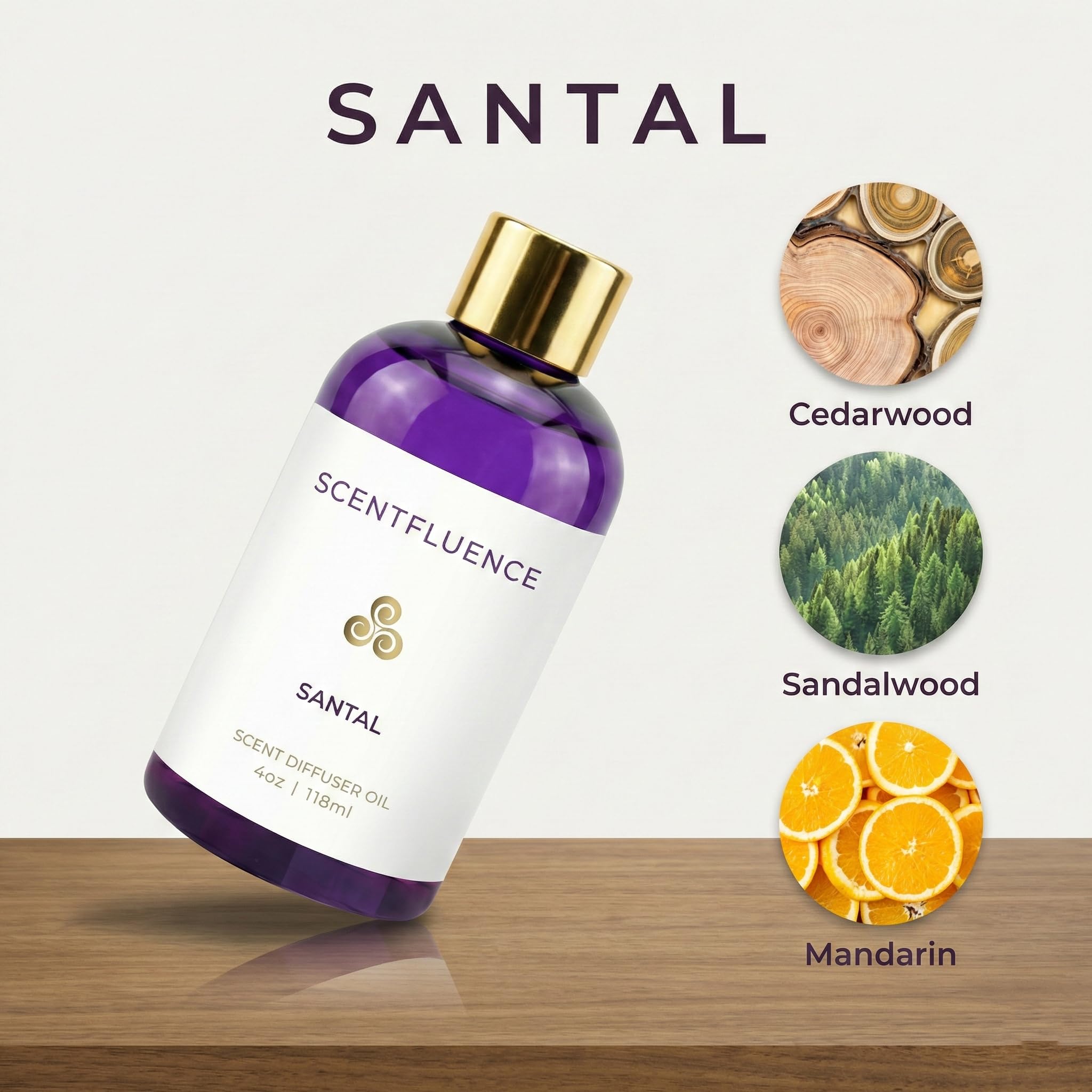 Scentfluence Santal, difusor con pomelo: nota fresca para espacios