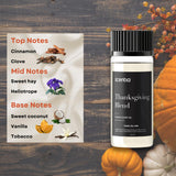 Difusor de ambiente con Scentia Thanksgiving Blend para espacios acogedores.