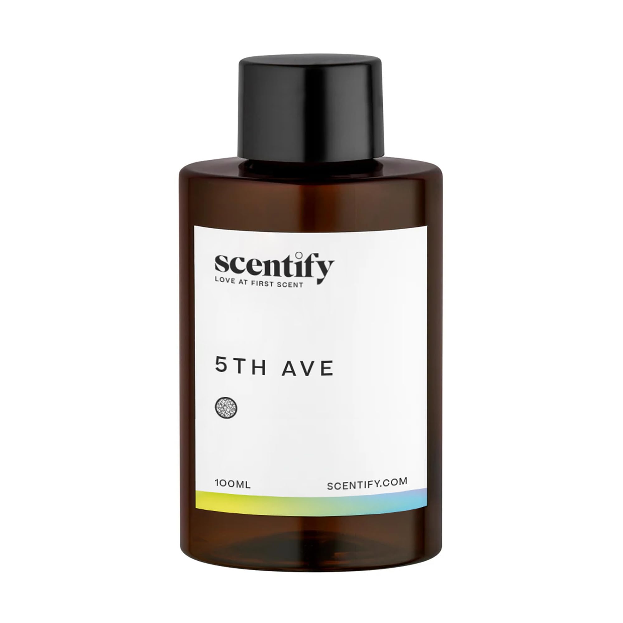 Scentify 5th Ave notas florales, ideal para relajación nocturna