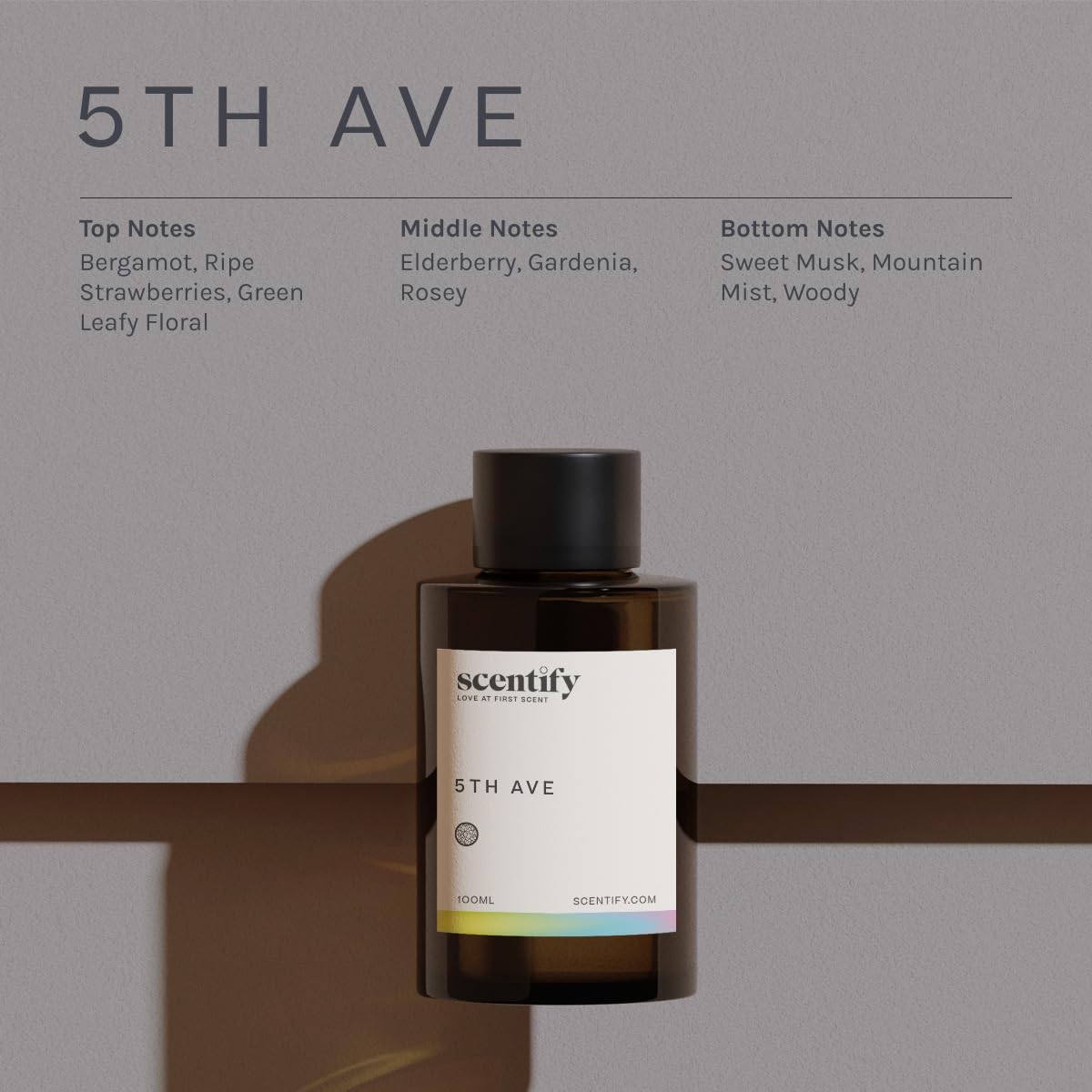 Scentify 5th Ave gardenia suave para un spa en casa