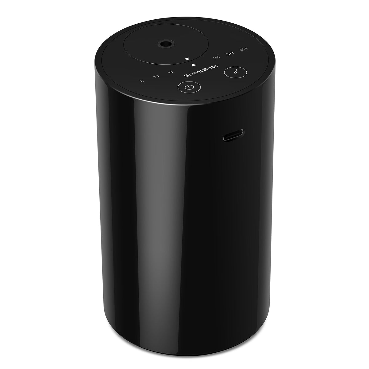 Difusor ScentBots sin agua para dispersar aceites esenciales en habitaciones.