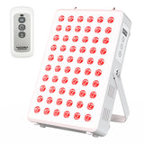 SCESFU panel luz roja para cuerpo y cara, 60 diodos LED para cobertura amplia.