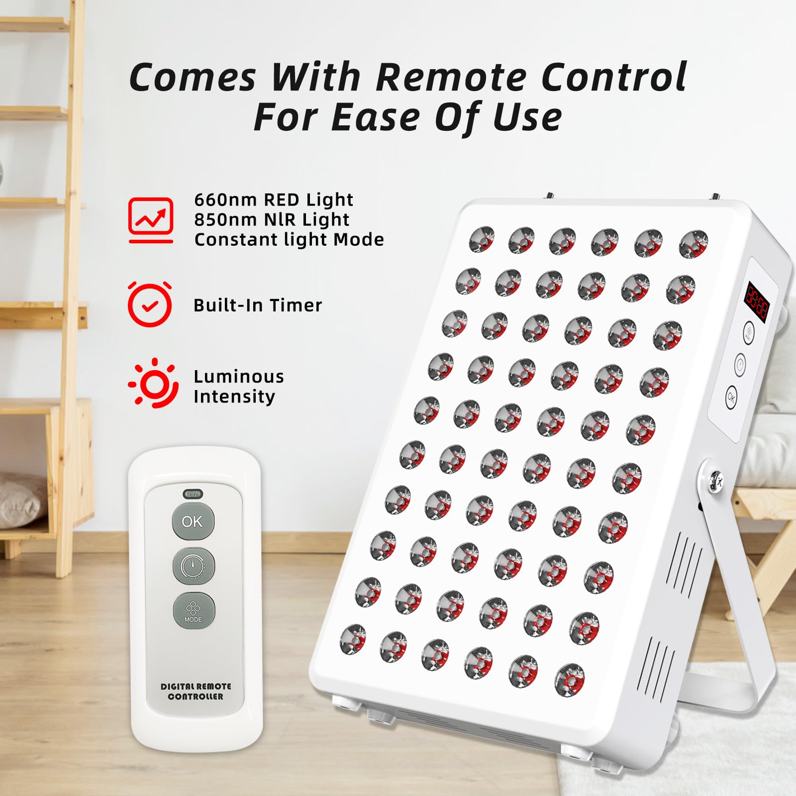 SCESFU panel con ventilador para uso prolongado sin sobrecalentamiento.