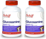 Schiff Glucosamina con ácido hialurónico: cápsulas para apoyo diario de articulaciones.