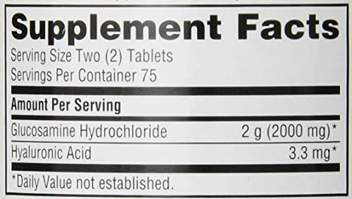 Schiff Glucosamina con ácido hialurónico: sello de calidad y pureza en el empaque.