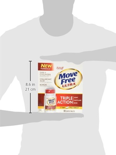 Schiff Move Free Ultra tableta en mano, fácil de tragar