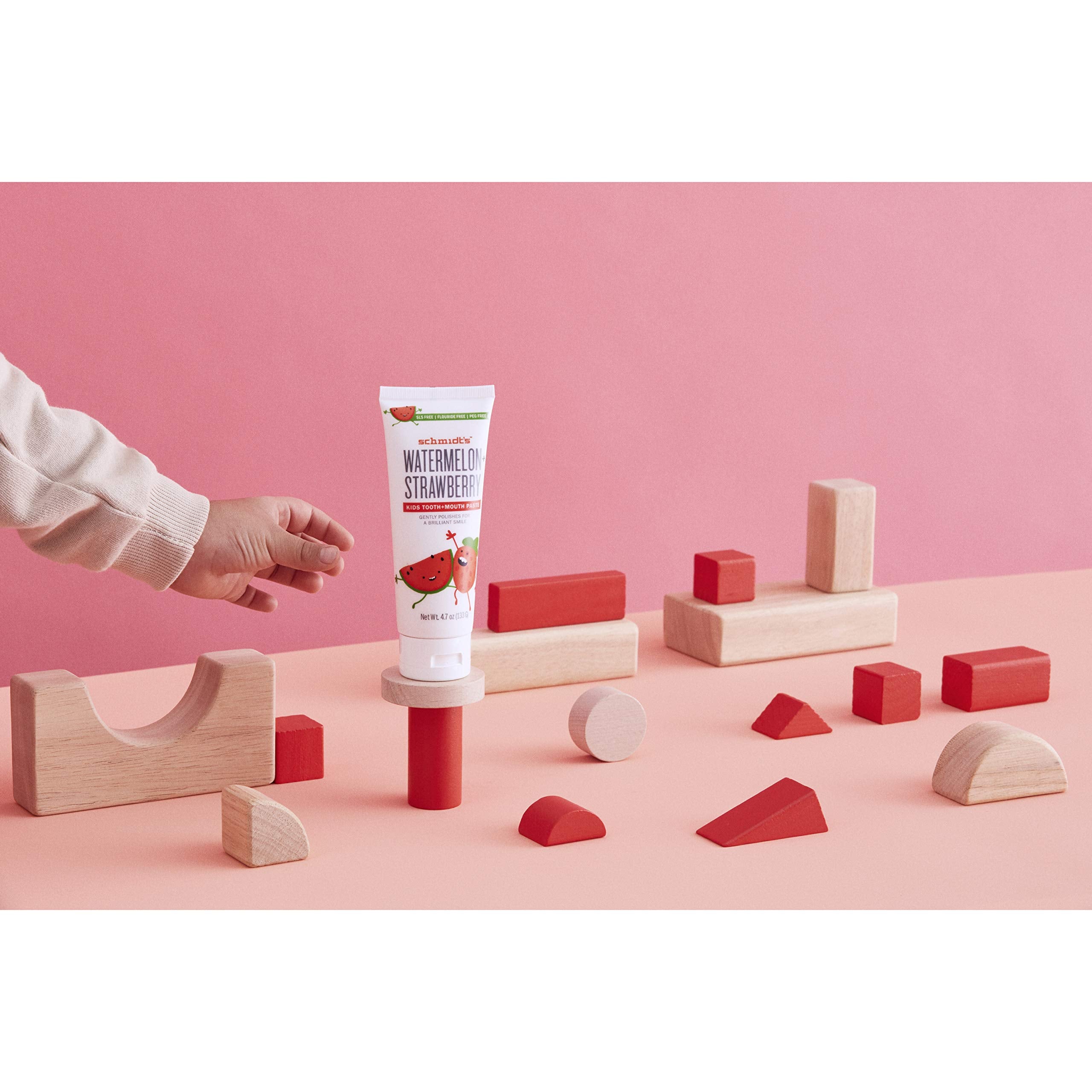 Empaque de Schmidt's Kids con 6 tubos de 4.7 oz.