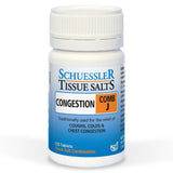 Schuessler Tissue Salts Combo J congestión: bote de 125 cápsulas, dosis práctica para uso diario.