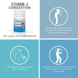 Pastillas masticables Schuessler Tissue Salts Combo J para alivio suave.