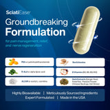 SciatiEase: jengibre en la composición, componente herbal de la fórmula.