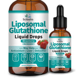 Scibalia glutatión liposomal, botella con gotero para absorción superior y dosificación precisa