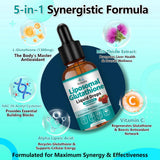 Scibalia glutatión liposomal con cardo mariano para salud hepática