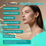 Scibalia glutatión liposomal con vitamina C para antioxidantes naturales
