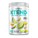 Xtend Scivation EAA + BCAA polvo sabor limón lima para hidratación durante el entrenamiento.