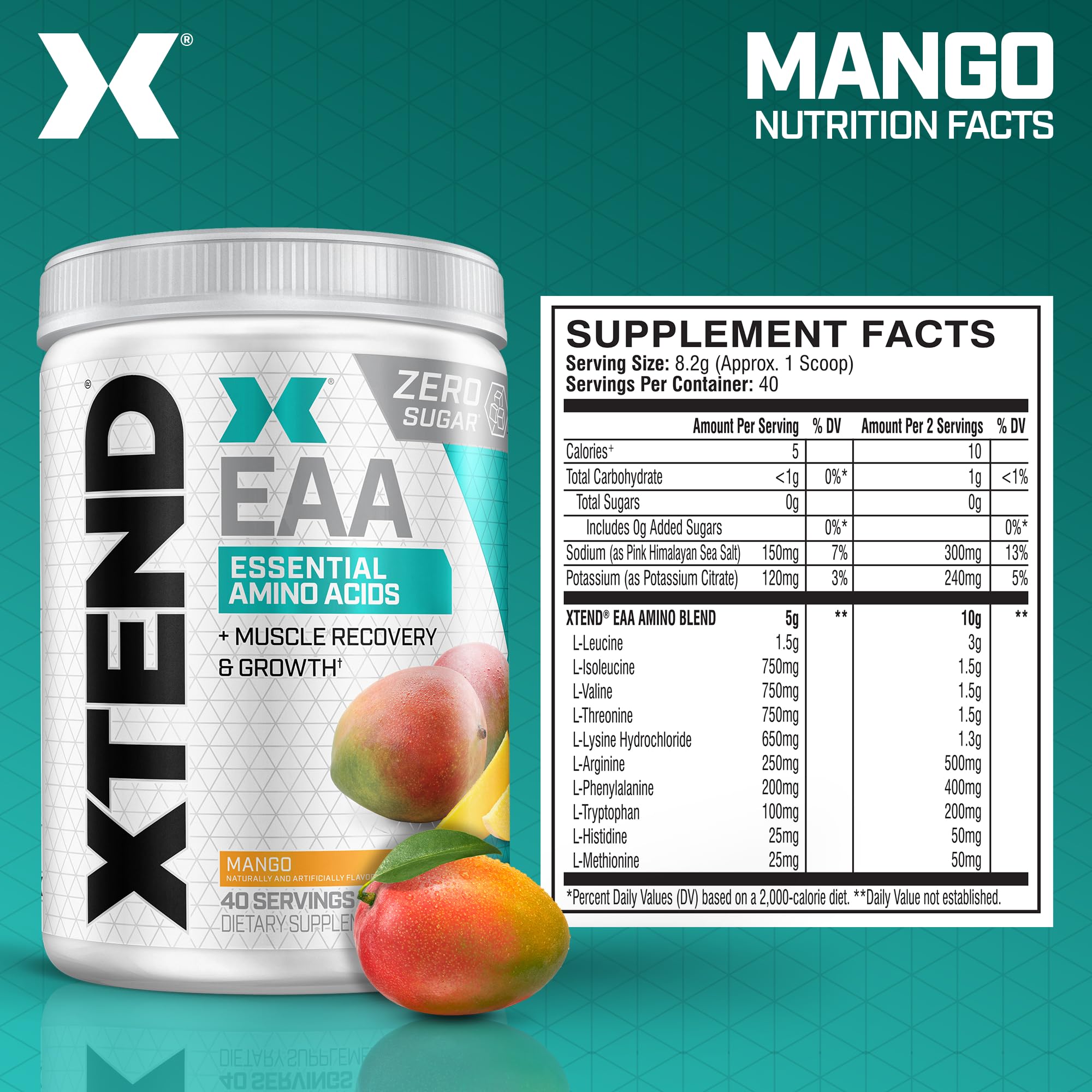 Xtend EAA-BCAA Scivation en botella mango para entrenamiento intra