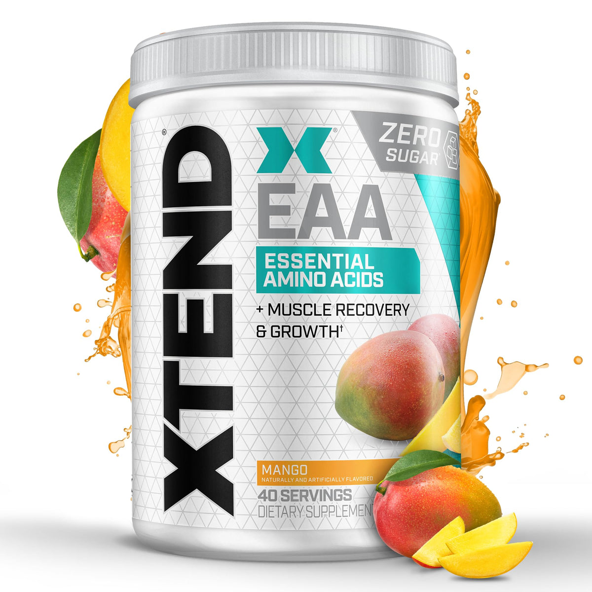 Xtend EAA de Scivation polvo mango para recuperación muscular y crecimiento