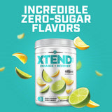 Xtend sabor limón lima sin azúcar, opción refrescante para hidratación intra o post.