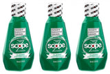 Scope Enjuague Bucal Clásico Menta: envase práctico para uso diario.