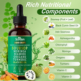 SCORDOM Soursop Bitters dropper pour for easy use