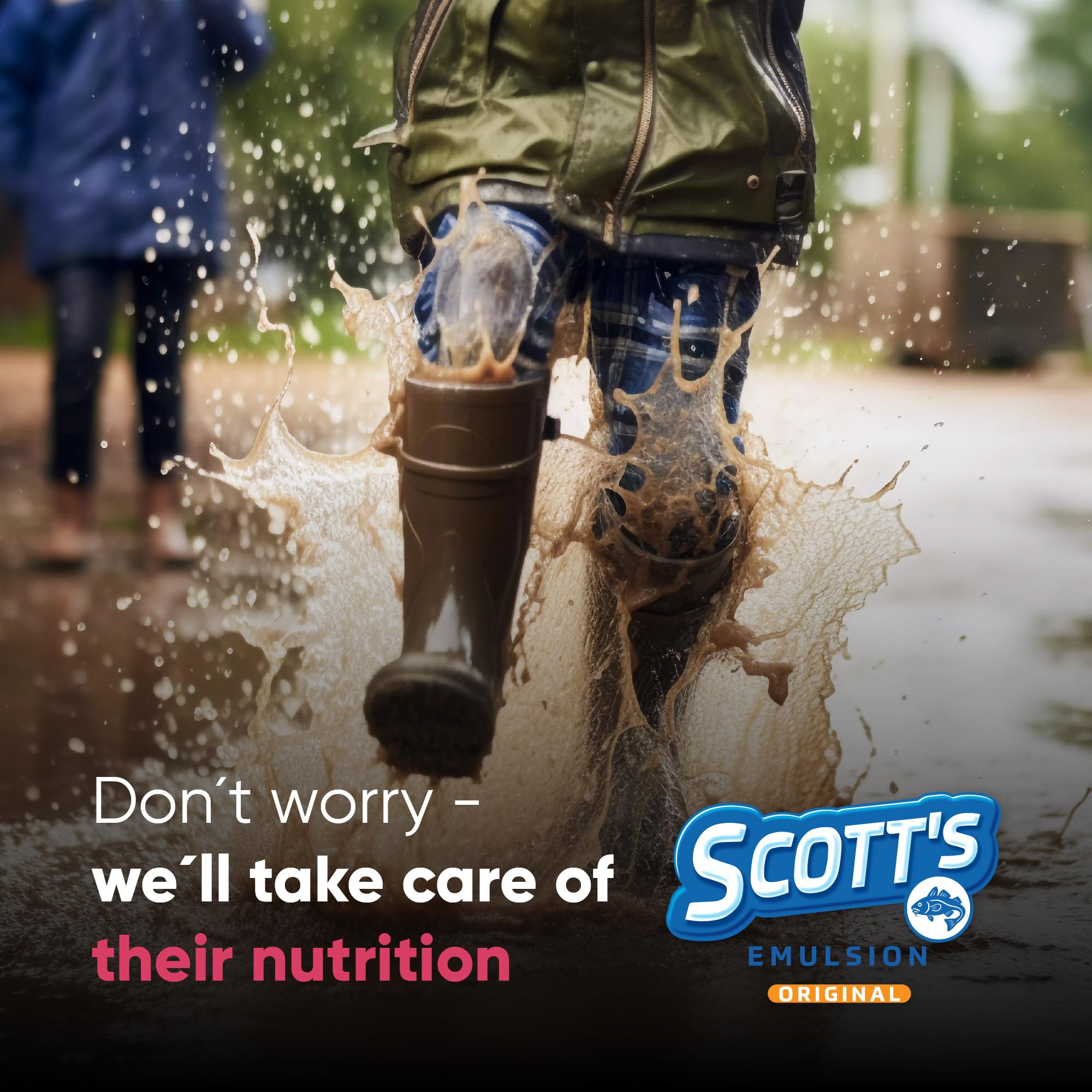 SCOTT'S EMULSION: emulsión suave, sin olor fuerte, ideal para niños quisquillosos.