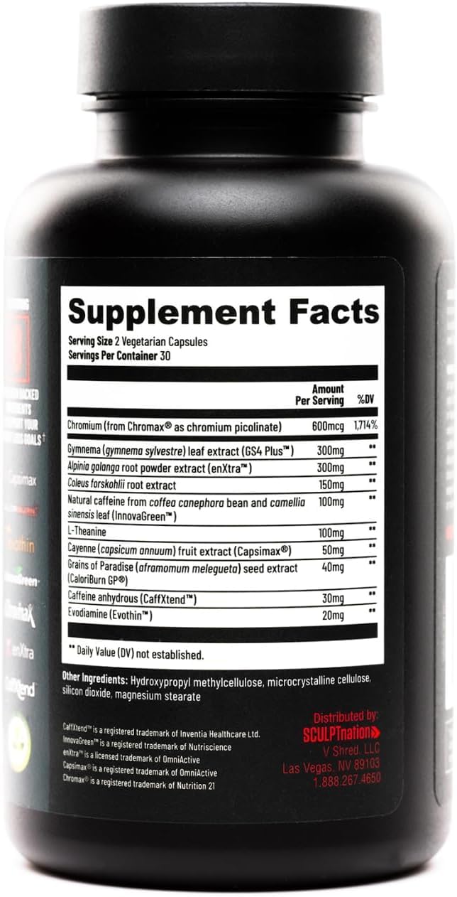 Sculpt Nation Burn: control de calidad cgmp para seguridad