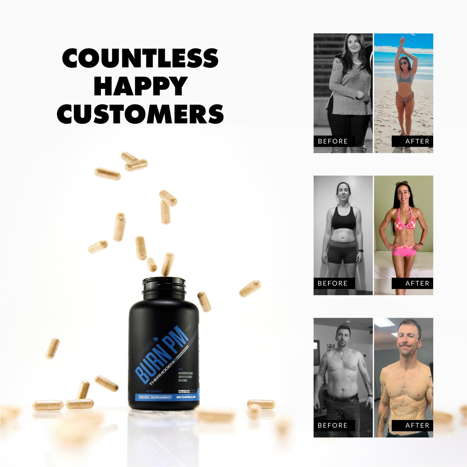 Sculpt Nation Burn PM: tapa facilita dosis nocturnas para dormir mejor.