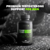 Frente de caja de Sculpt Nation Test Boost Max con logo reconocible