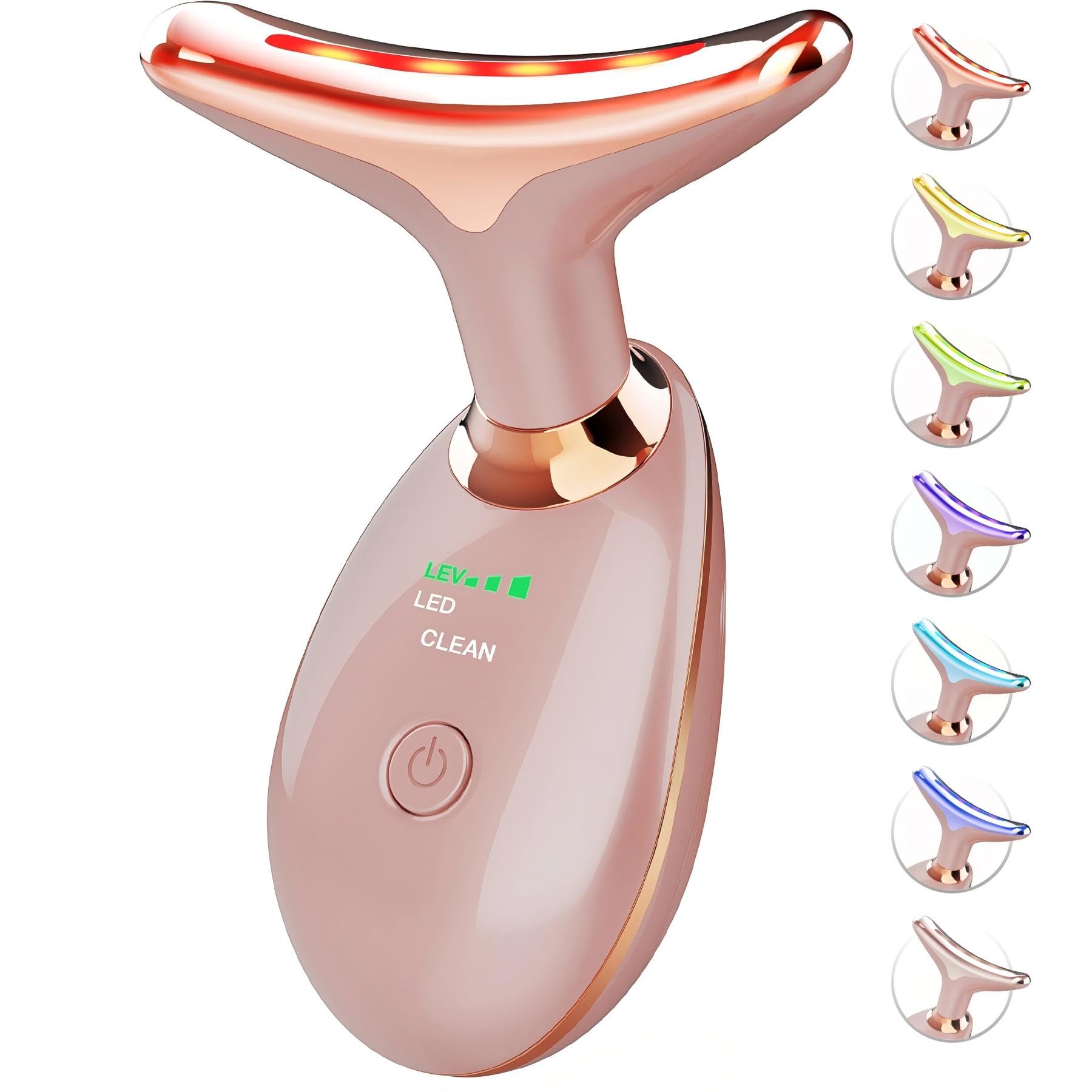 SDKWDH luz roja de 7 colores para piel radiante y tratamiento facial