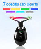 SDKWDH masaje facial 7 colores, vibra suave para relajación facial.