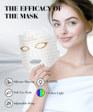 SDKWDH mascarilla con luz infrarroja 850nm para el cuidado facial en casa.