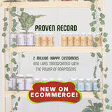 SE Nutrition Ashwagandha etiqueta: fórmula vegana sin GMO ni gluten