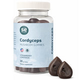 Gomitas Cordyceps SE Nutrition en empaque, snack saludable para energía sostenida.