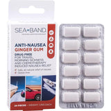 Sea-Band Goma de Jengibre, llévala en bolso para náuseas leves